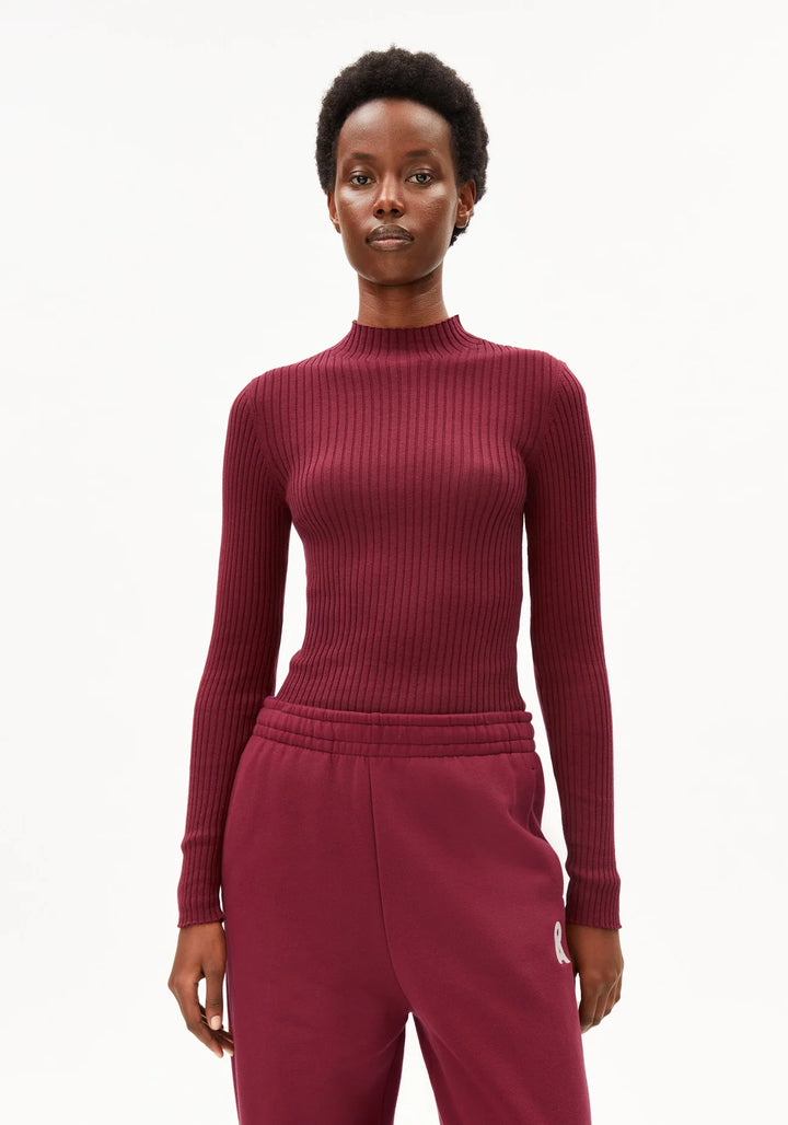 Armed Angels - Alaania rob col - Velvet red