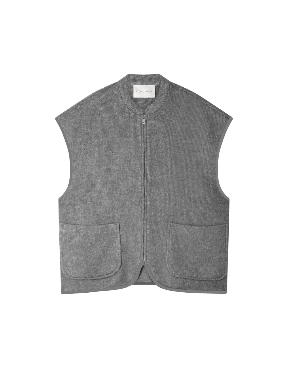 Club l'Avenir - Rhys'CL Waistcoat - Grey Melee