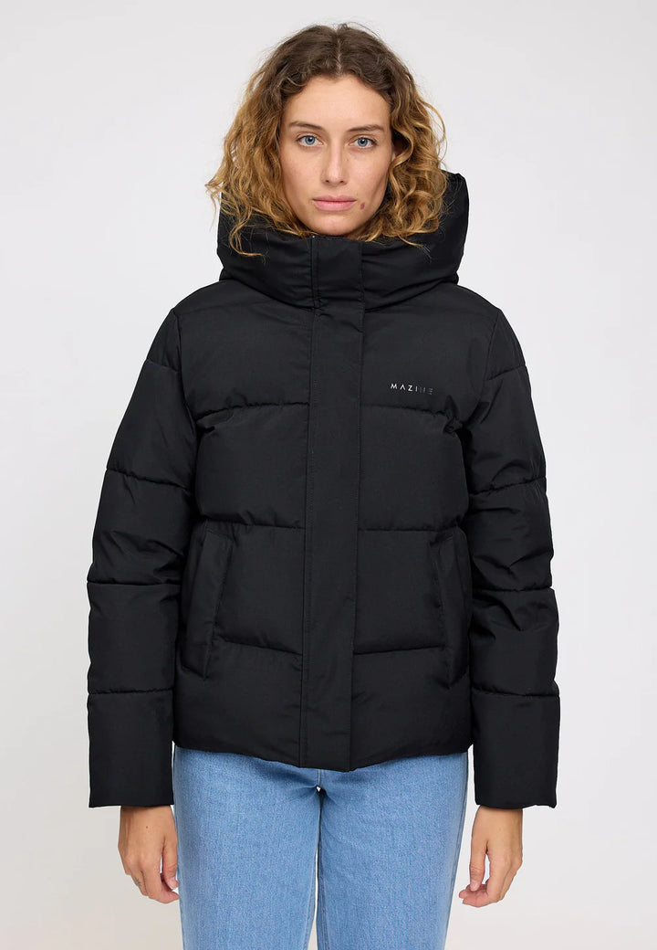 Mazine - Basic Puffer Jacket - Black