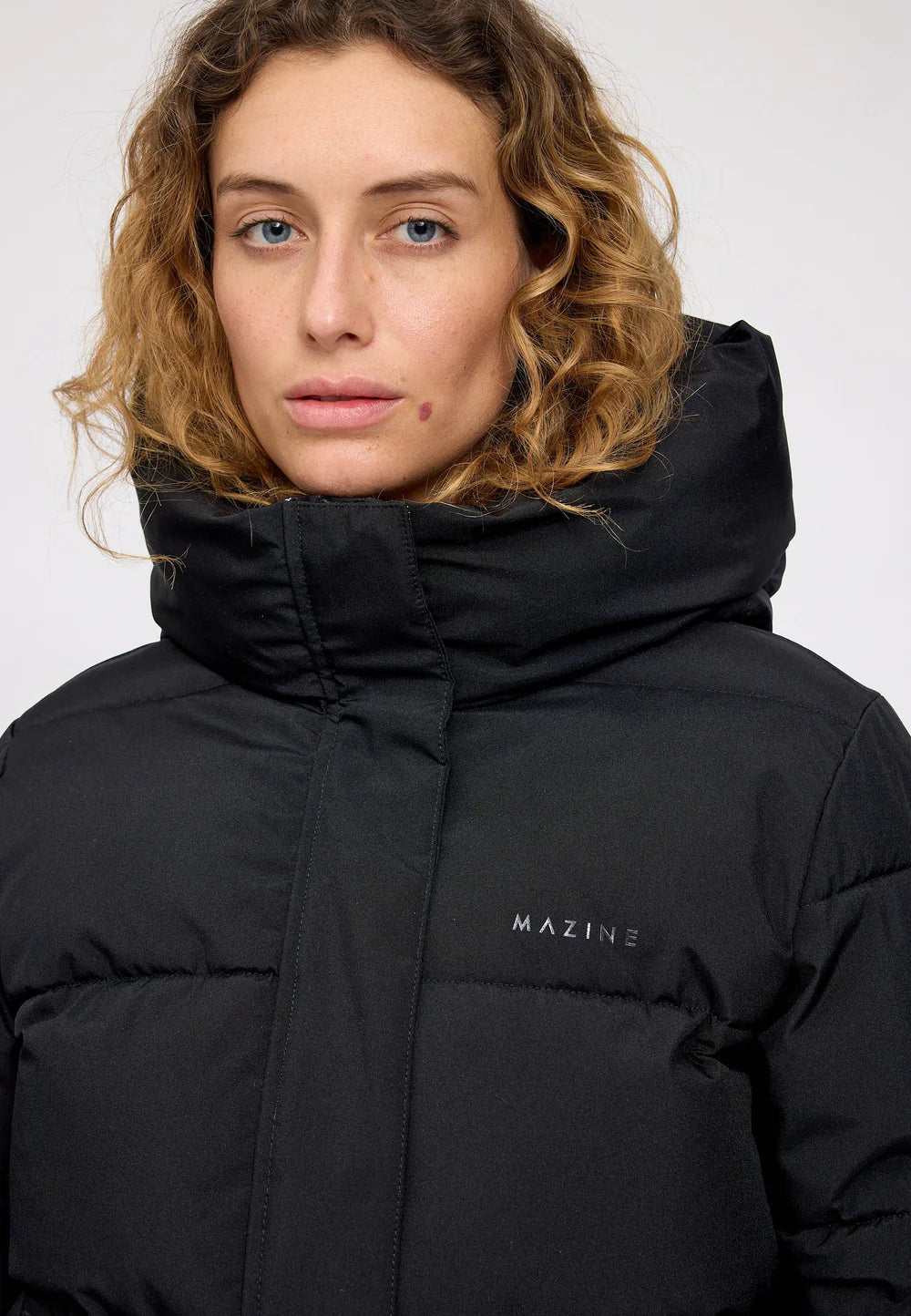 Mazine - Basic Puffer Jacket - Black