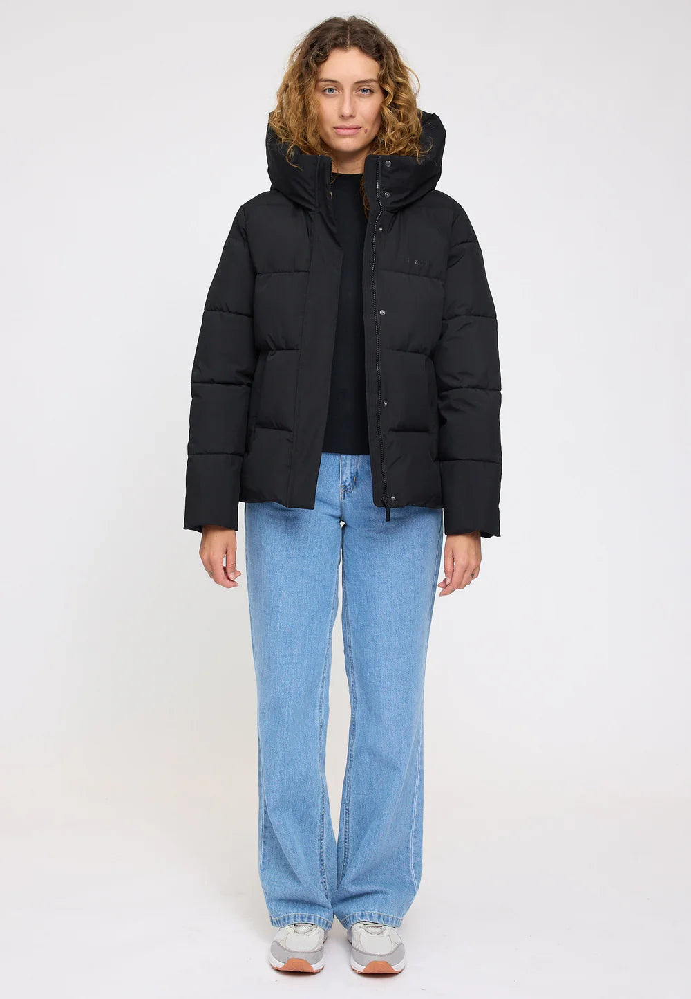 Mazine - Basic Puffer Jacket - Black