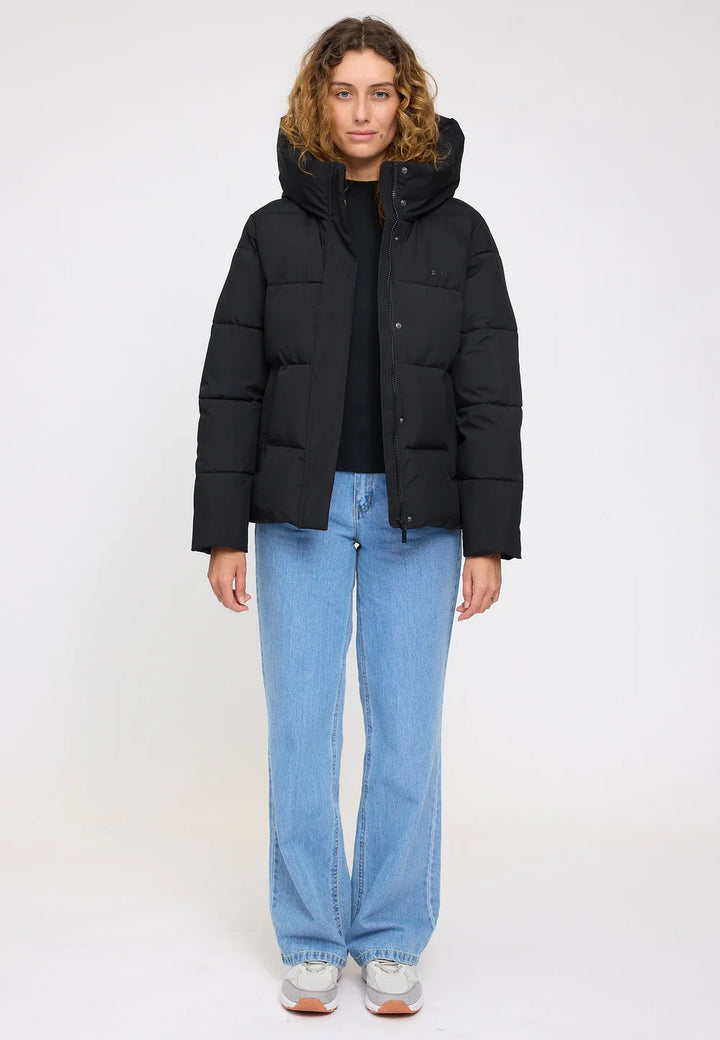 Mazine - Basic Puffer Jacket - Black