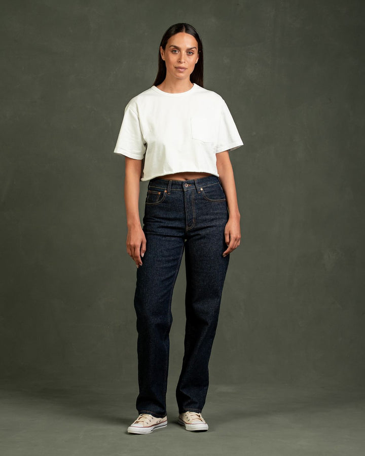 Kuyichi - Lola Mom jeans - Rinse 