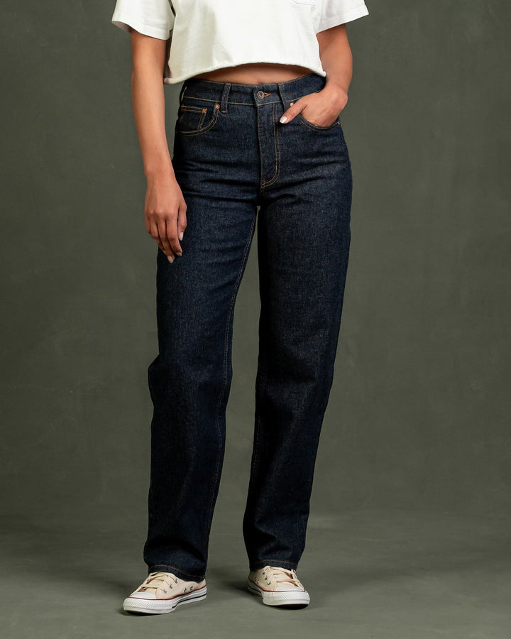 Kuyichi - Lola Mom jeans - Rinse 