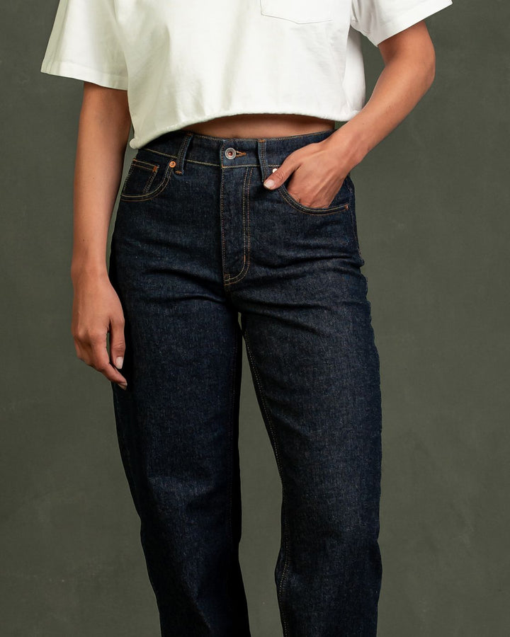 Kuyichi - Lola Mom jeans - Rinse 