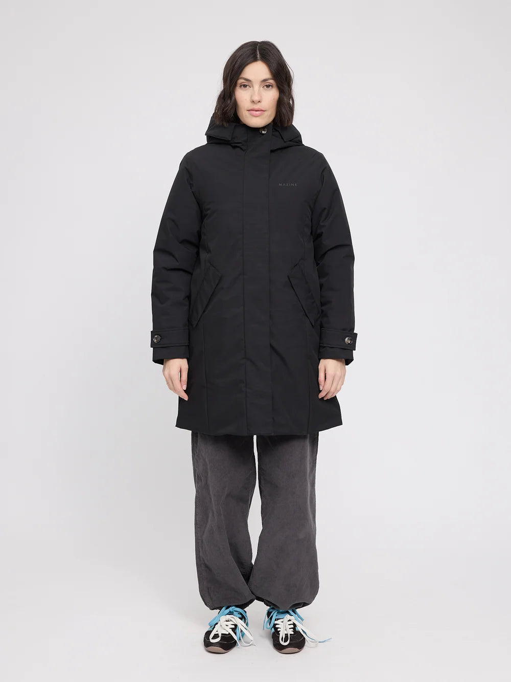 Mazine - Functional Padded Parka - Black