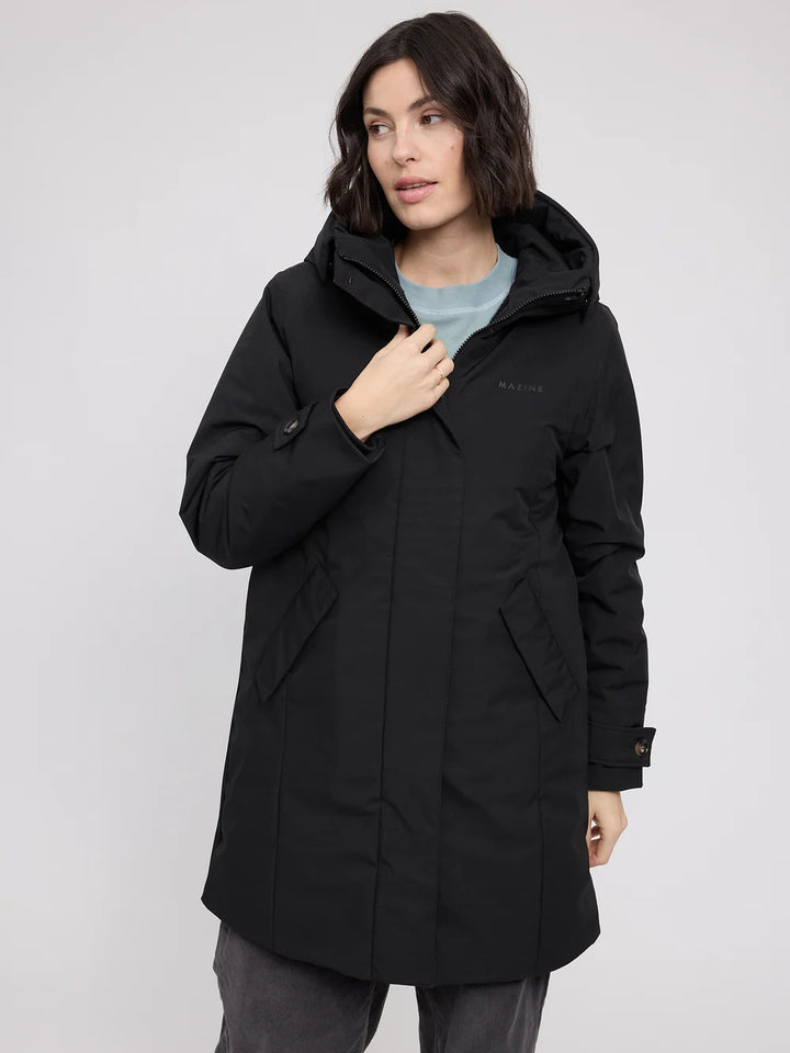 Mazine - Functional Padded Parka - Black