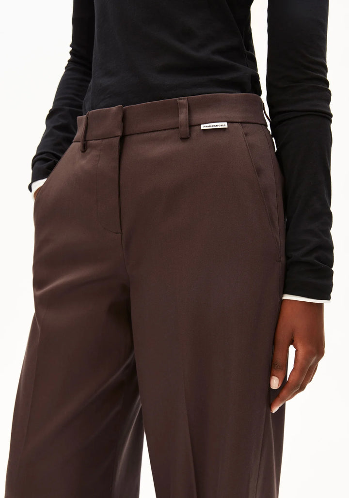 Armed Angels - Leandraa Wide leg pants - Claystone 
