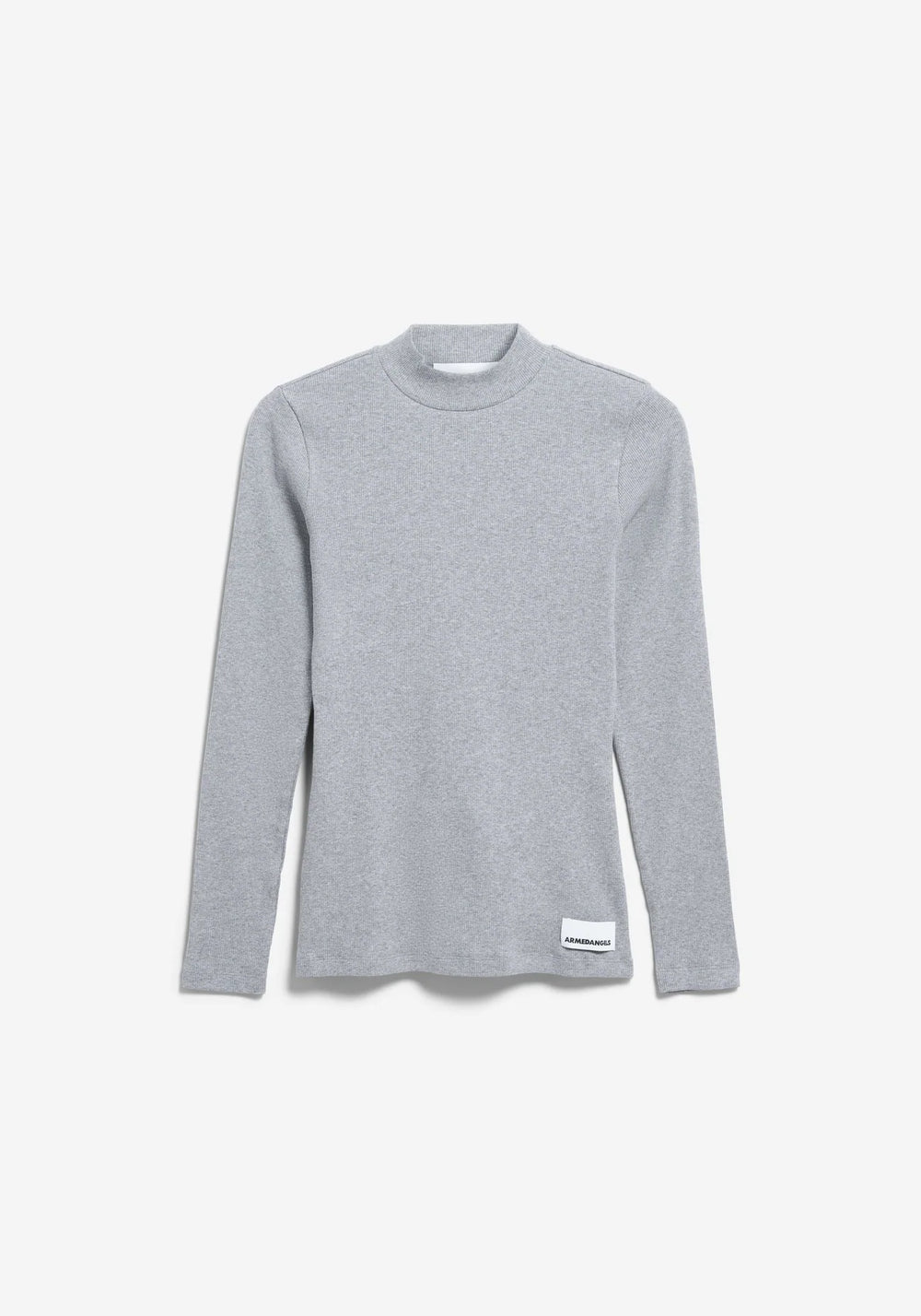 Armed Angels - Fatimaara Rib longsleeve - Silver melange
