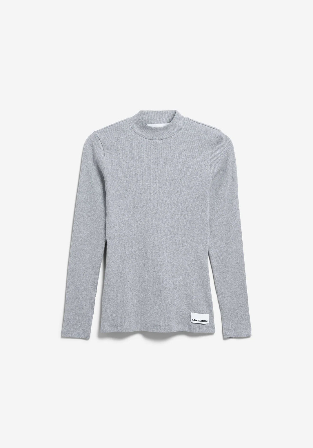 Armed Angels - Fatimaara Rib longsleeve - Silver melange