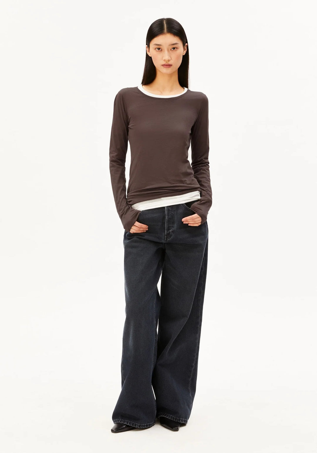 Armed Angels - Einiaara soft long sleeve - Claystone