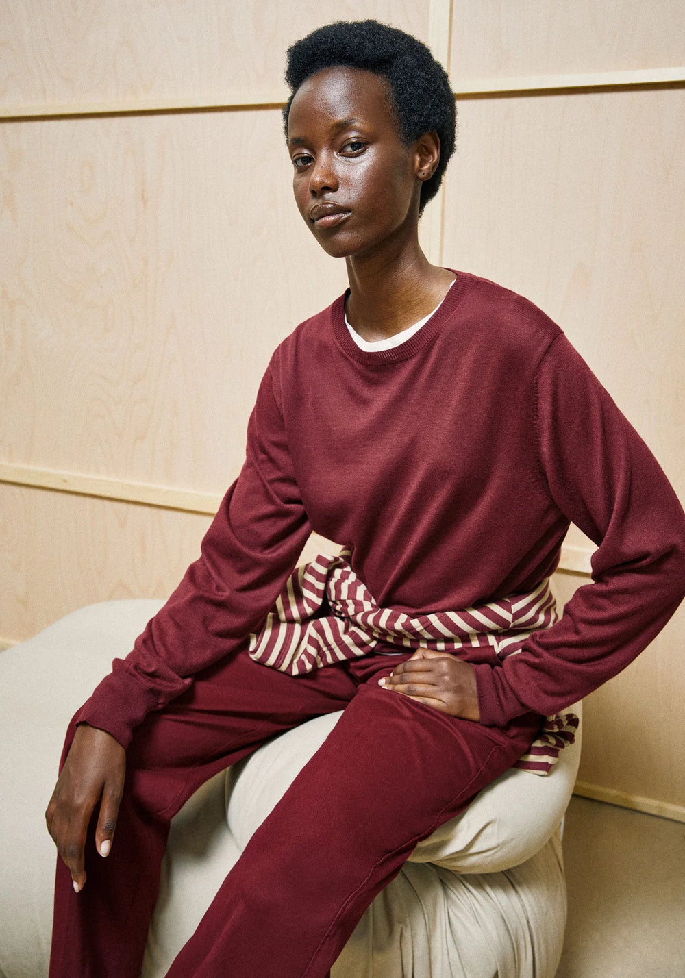 Armed Angels - Fine knit sweater - Velvet 