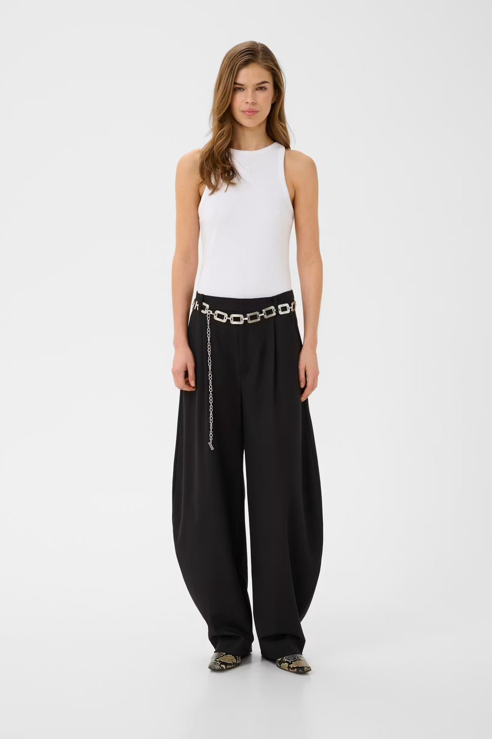 Gestuz - GZcallia Barrel pants - Black