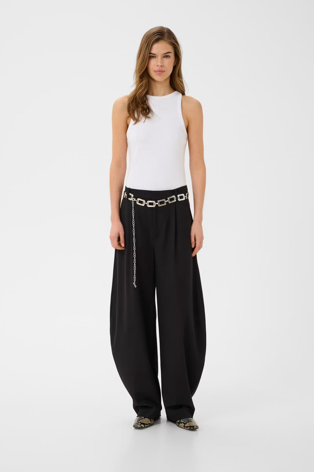 Gestuz - GZcallia Barrel pants - Black
