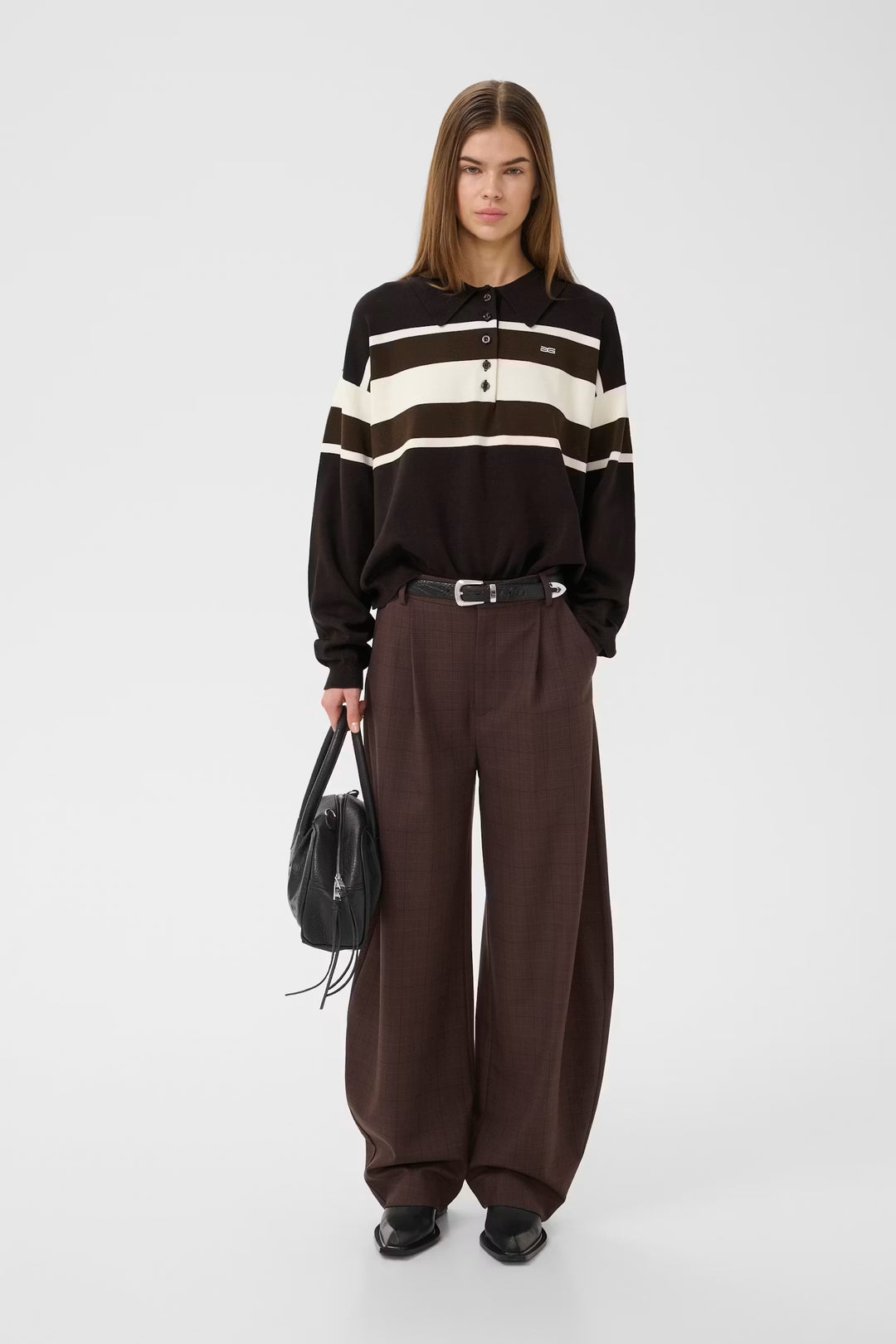 Gestuz - GZlavana Pantalon - Brown Check