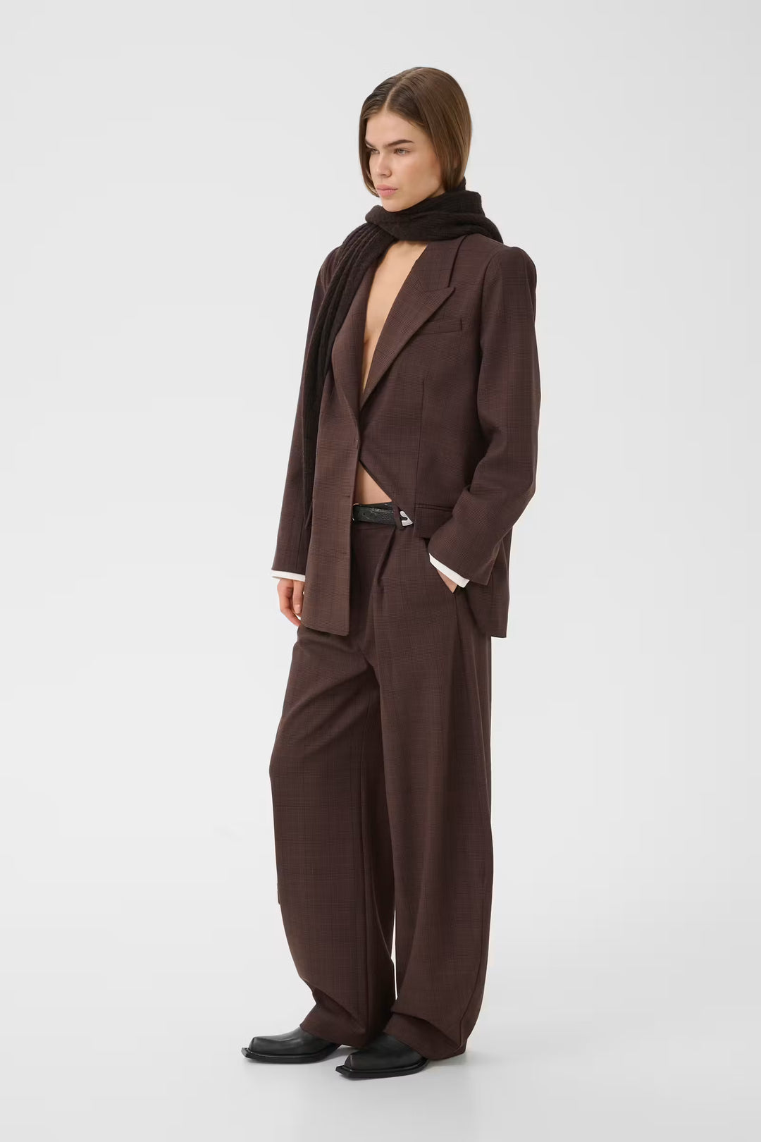 Gestuz - GZlavana Pantalon - Brown Check