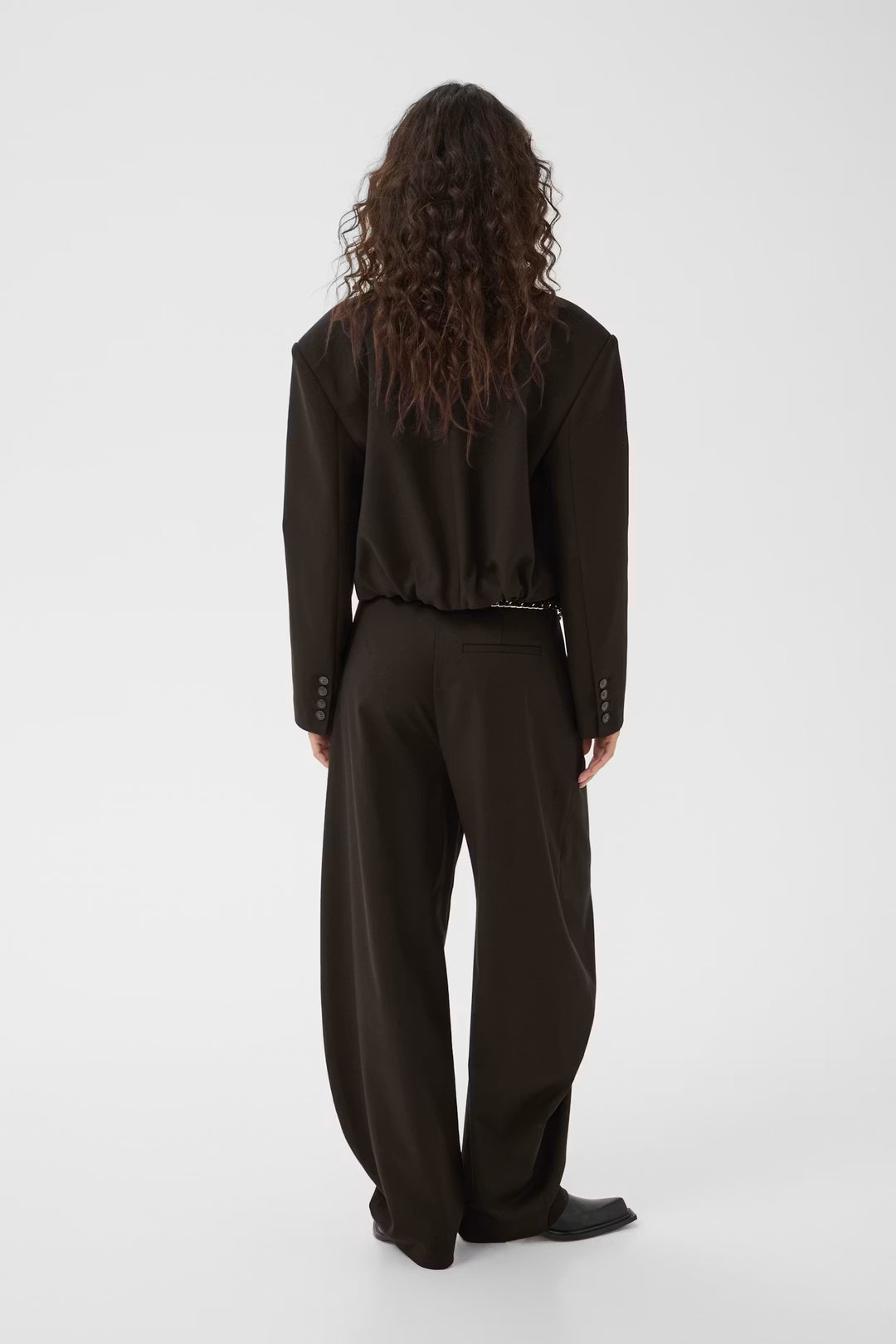 Gestuz - GZcallia Barrel pants - Ganache / Brown