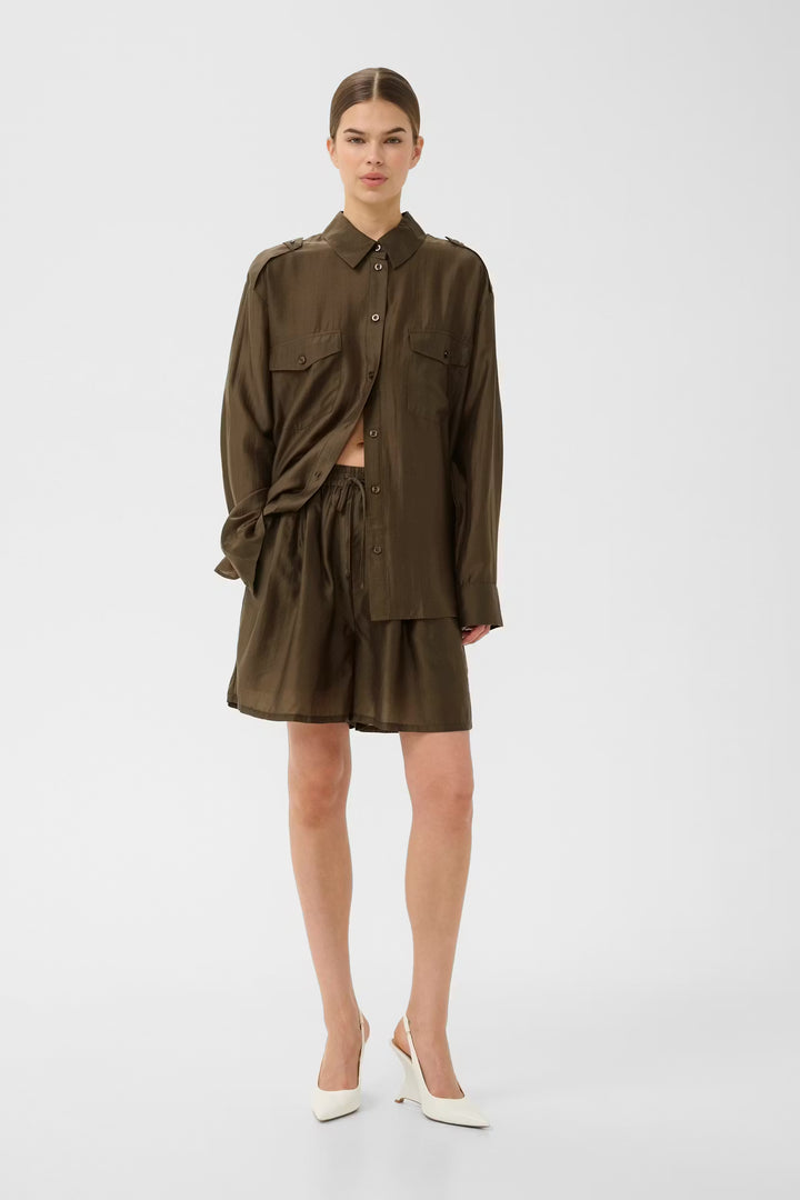 Gestuz - GZsiora Shirt - Brown