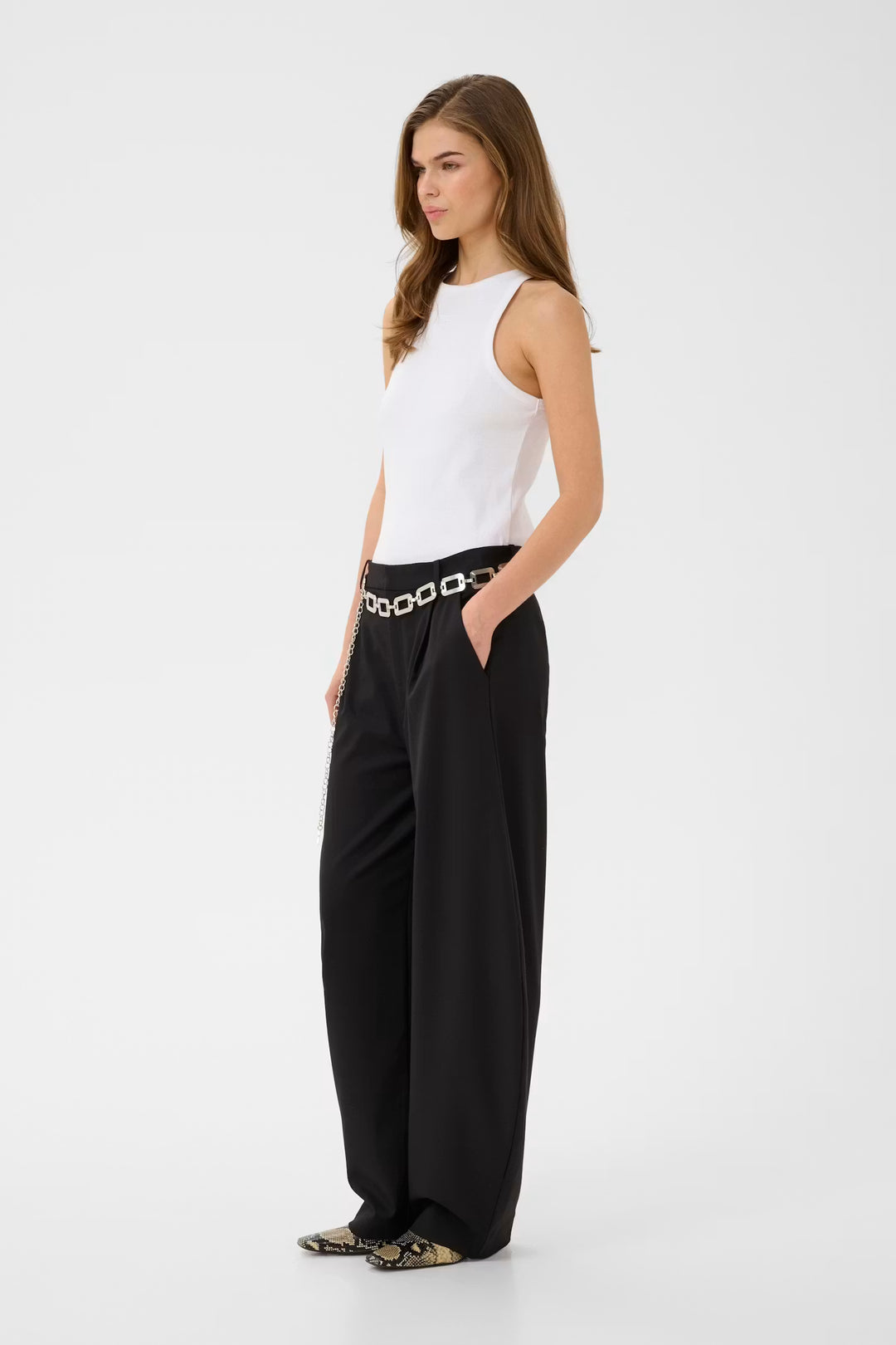 Gestuz - GZcallia Barrel pants - Black