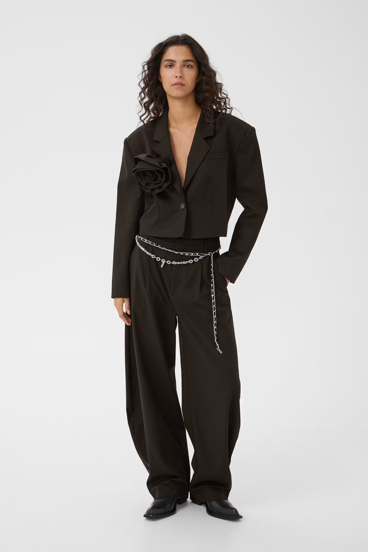 Gestuz - GZcallia Barrel pants - Ganache / Brown