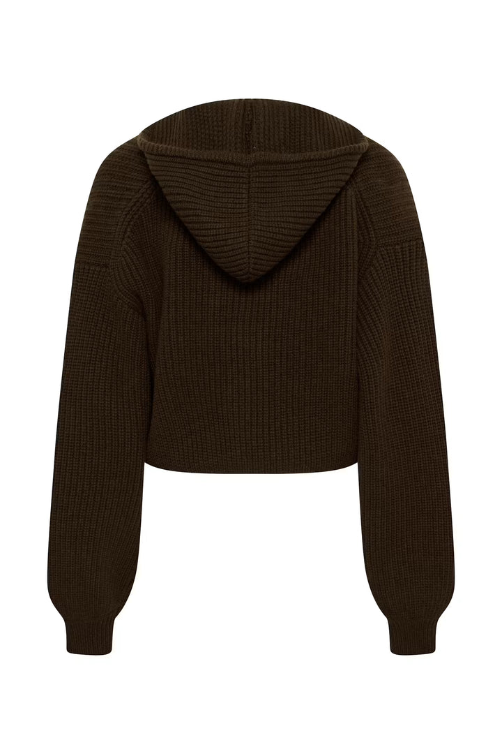 Gestuz - GZkamina vest - Slate Black/Brown