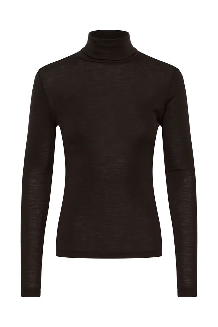 Gestuz - GZNinia Wool Col - Chocolate Torte