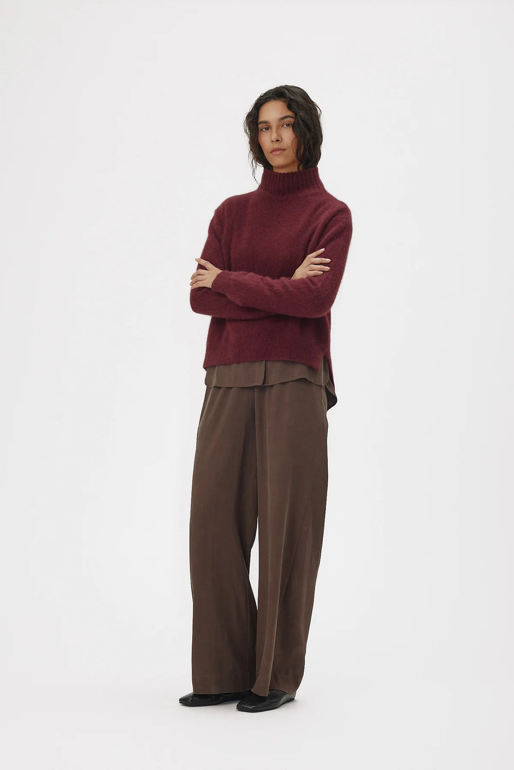 SIX ÁMES - COL KNIT JADE - FIG