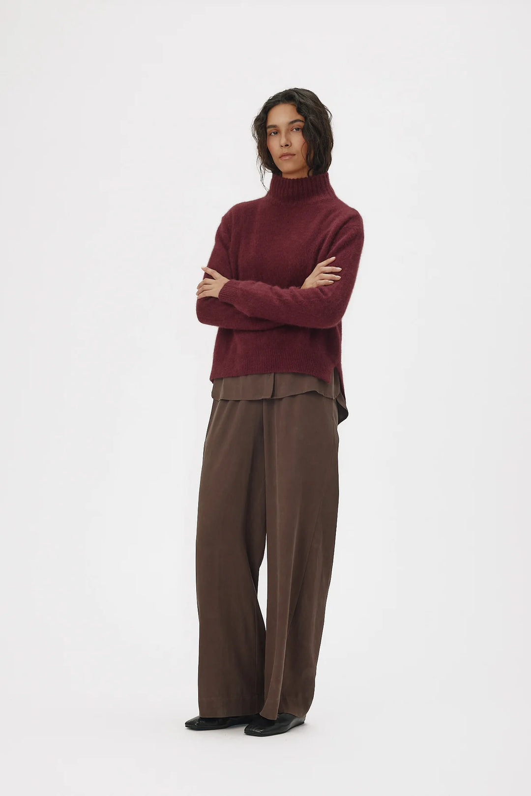 SIX ÁMES - COL KNIT JADE - FIG