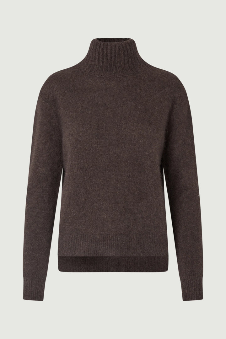 Six Ámes - Col Knit Jade - Espresso Brown