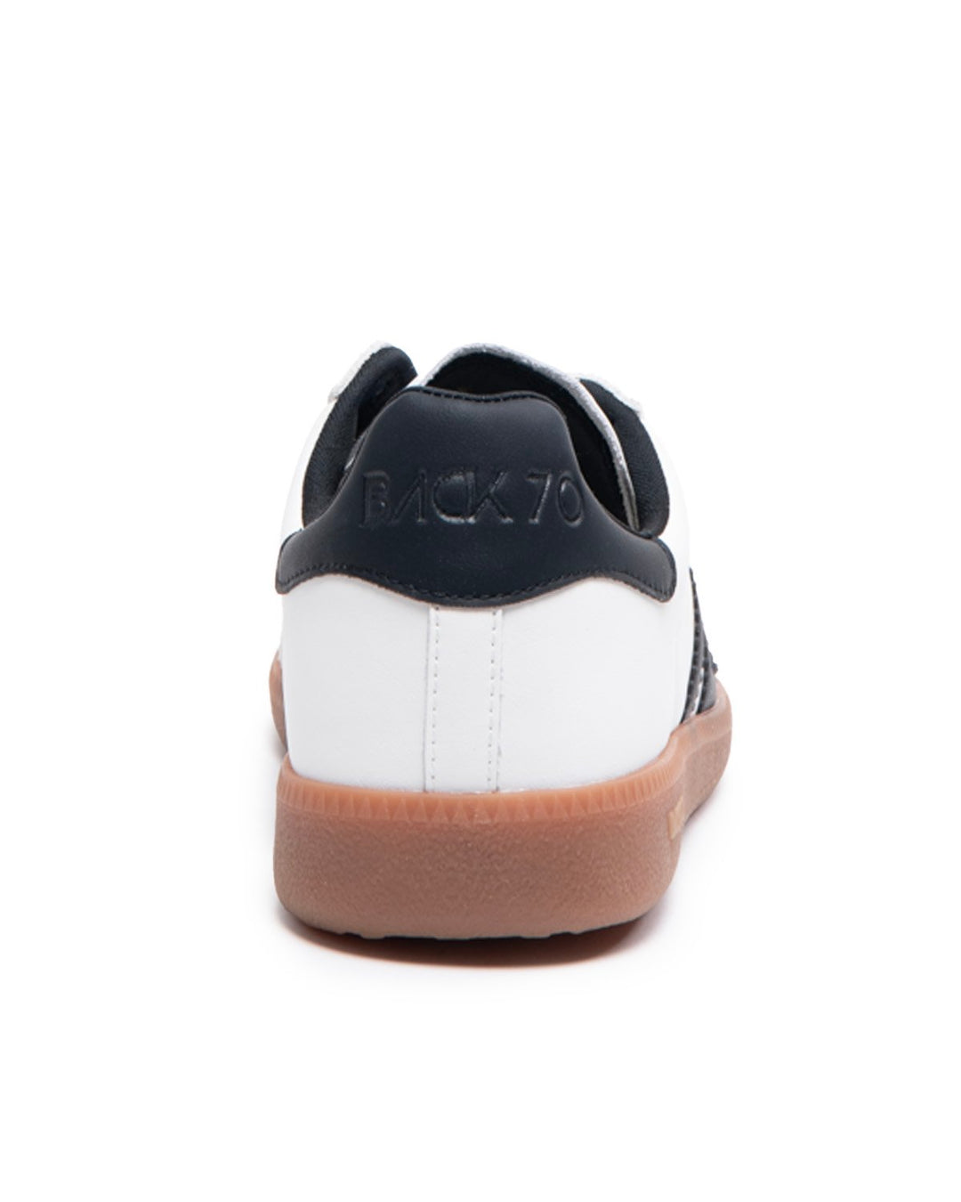 Back 70 - CLOUD White Black Leather