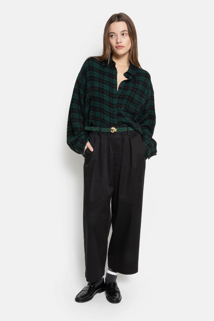 Ame Antwerp - Kick Pleated Pants - Black