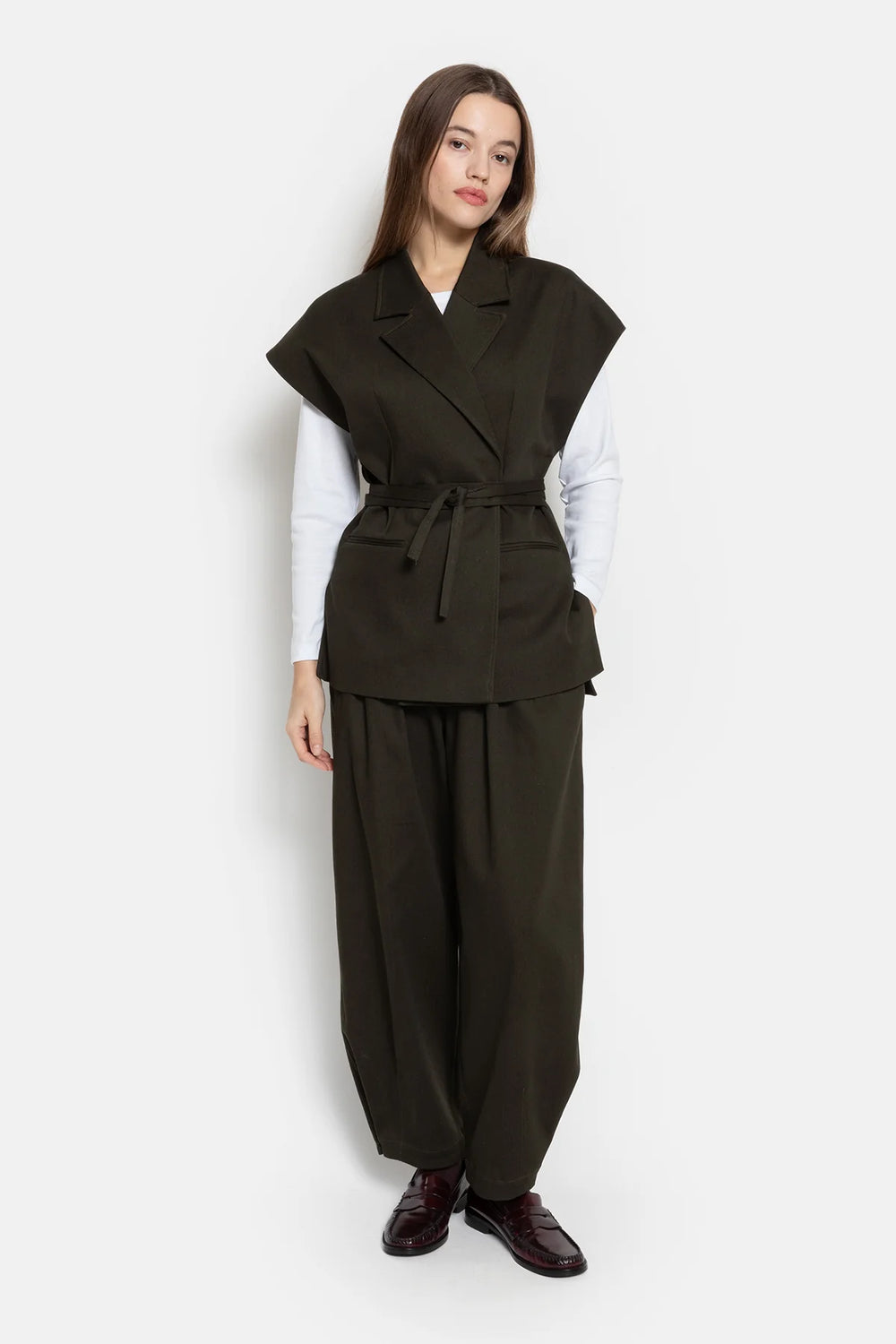 Ame Antwerp - New York Pants - Dark Green