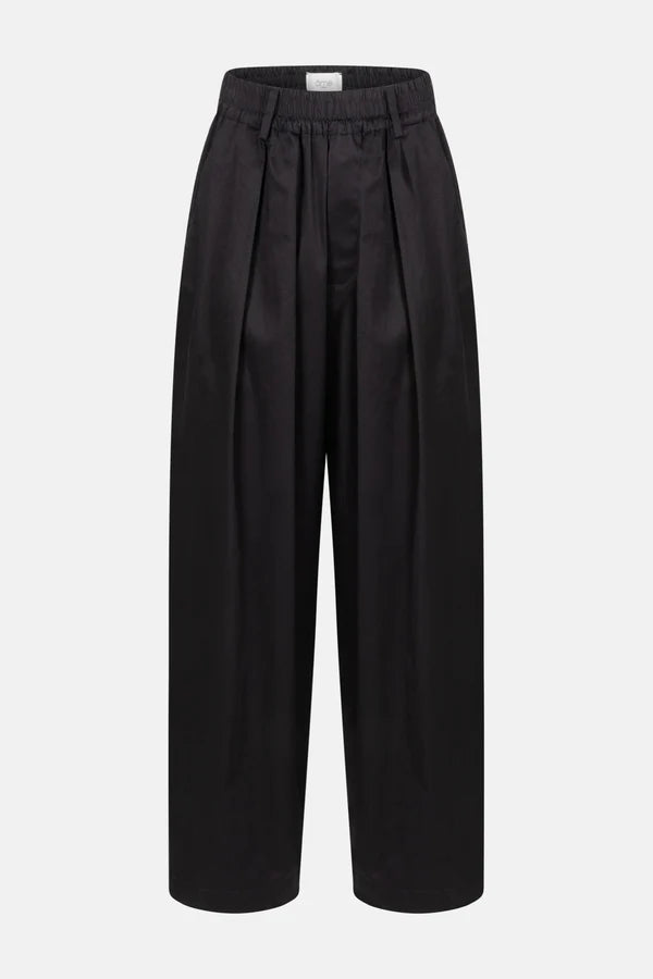 Ame Antwerp - Kick Pleated Pants - Black