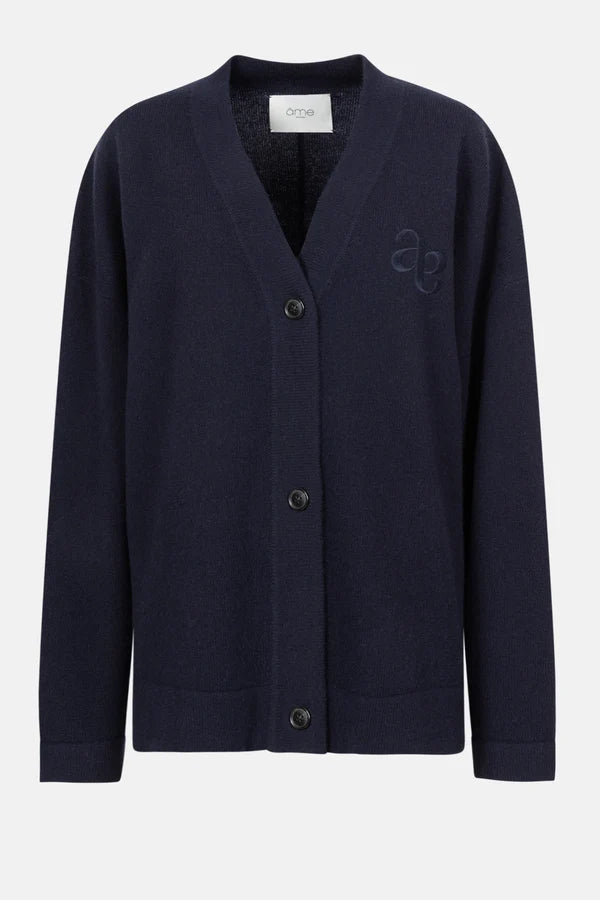 Ame Antwerp - Olympia Knitted Cardigan - Navy