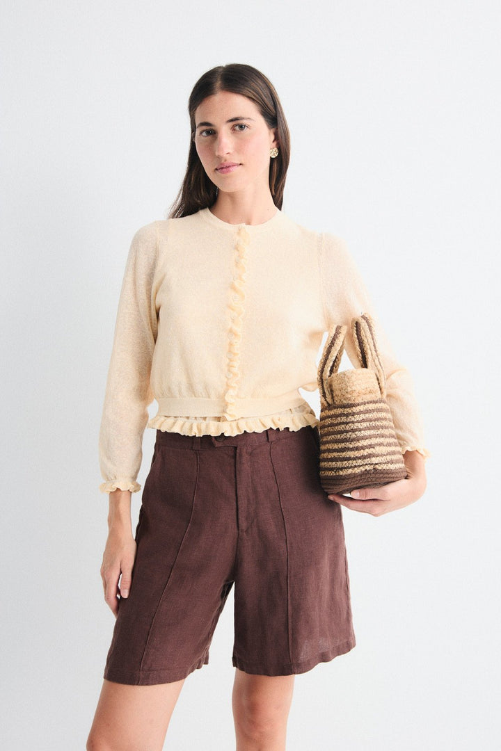 MUS &amp; BOMBON - Arani Bermuda - Brown