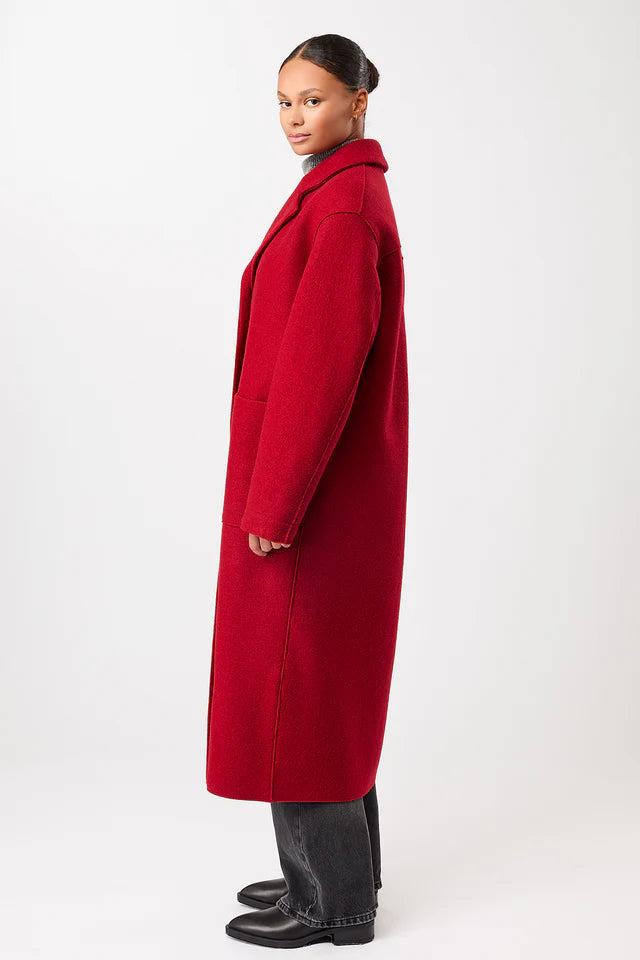 LangerChen - Coat Carran II - Dark Poppy