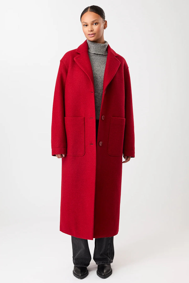 LangerChen - Coat Carran II - Dark Poppy