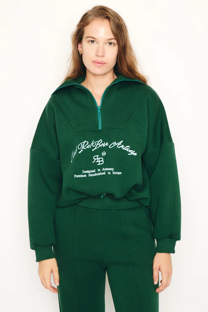 RE/BORN - Chelsea Sweater - Forest green