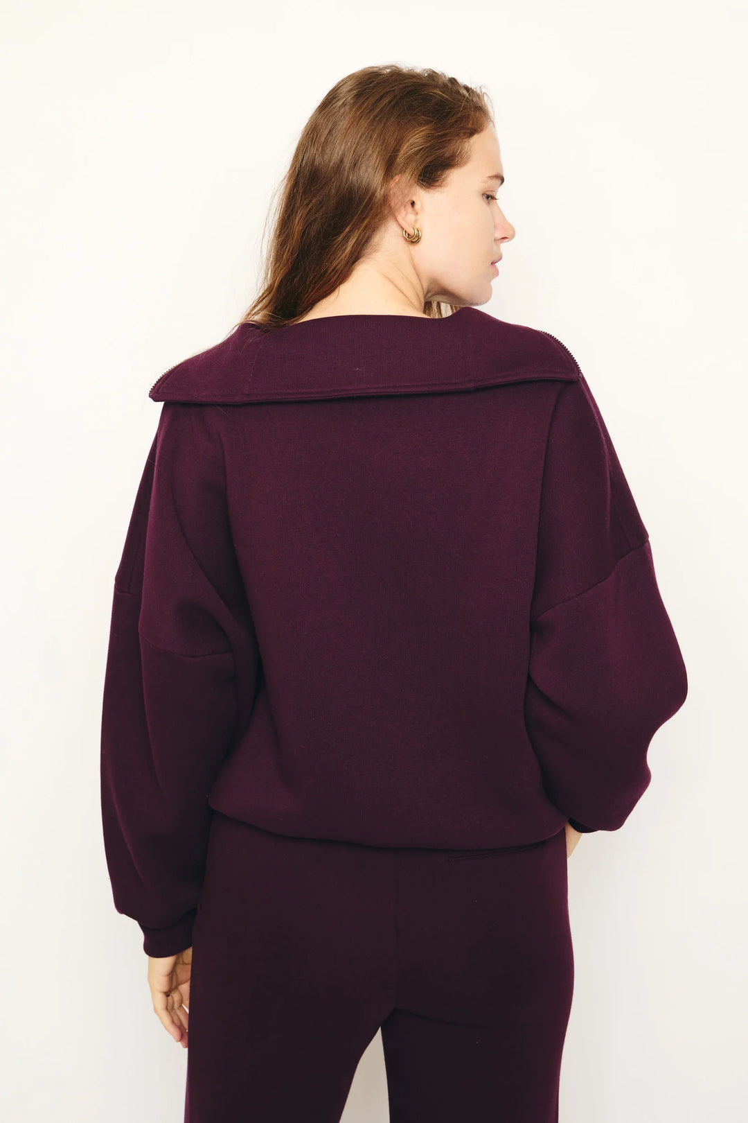 RE/BORN - Chelsea Sweater - Vino
