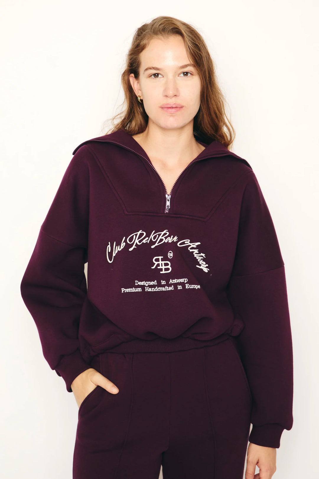 RE/BORN - Chelsea Sweater - Vino