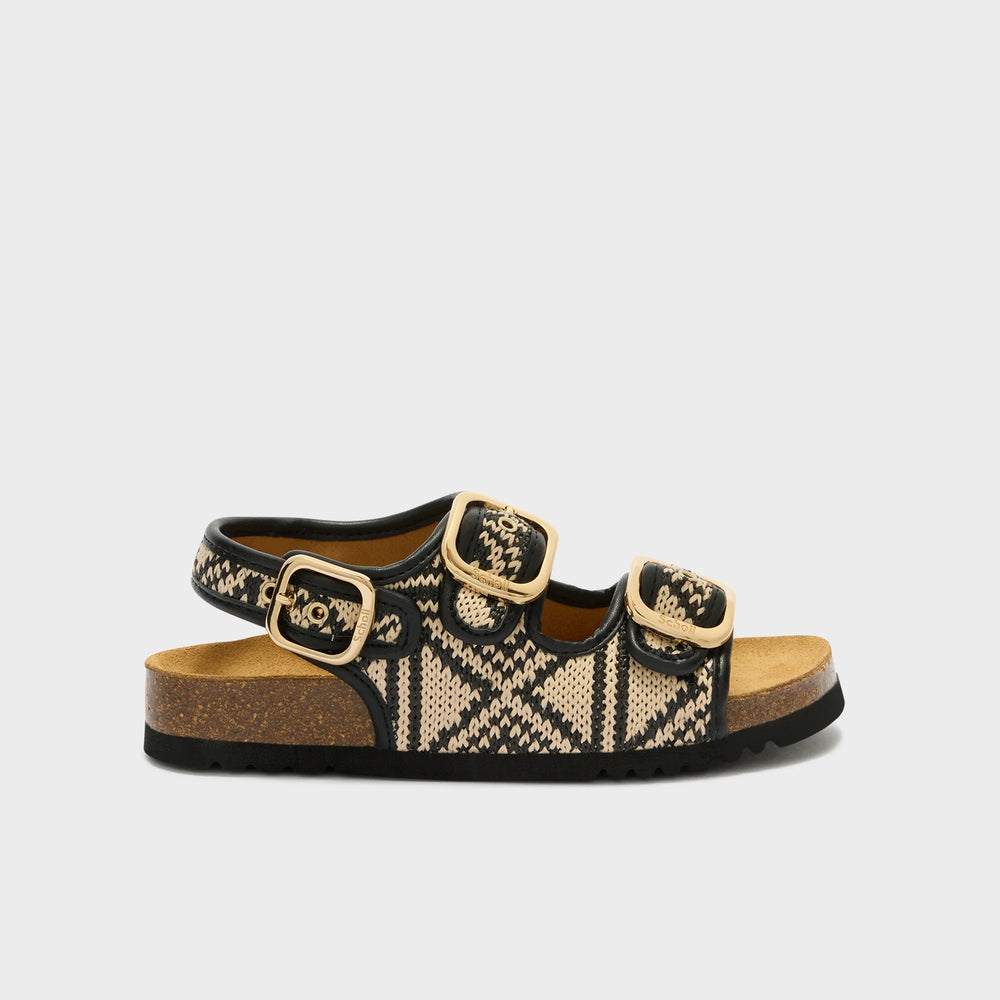 Scholl - Noelle Backstrap - Off White / Black