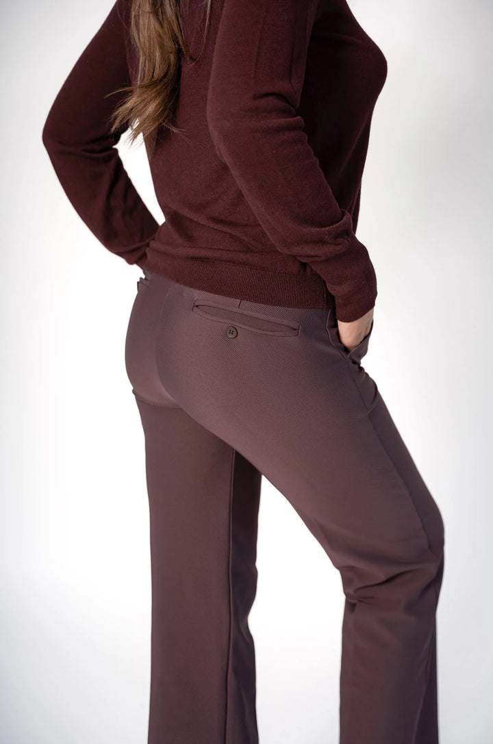Corel Amsterdam - Lilly Wide Pants - Fudge 