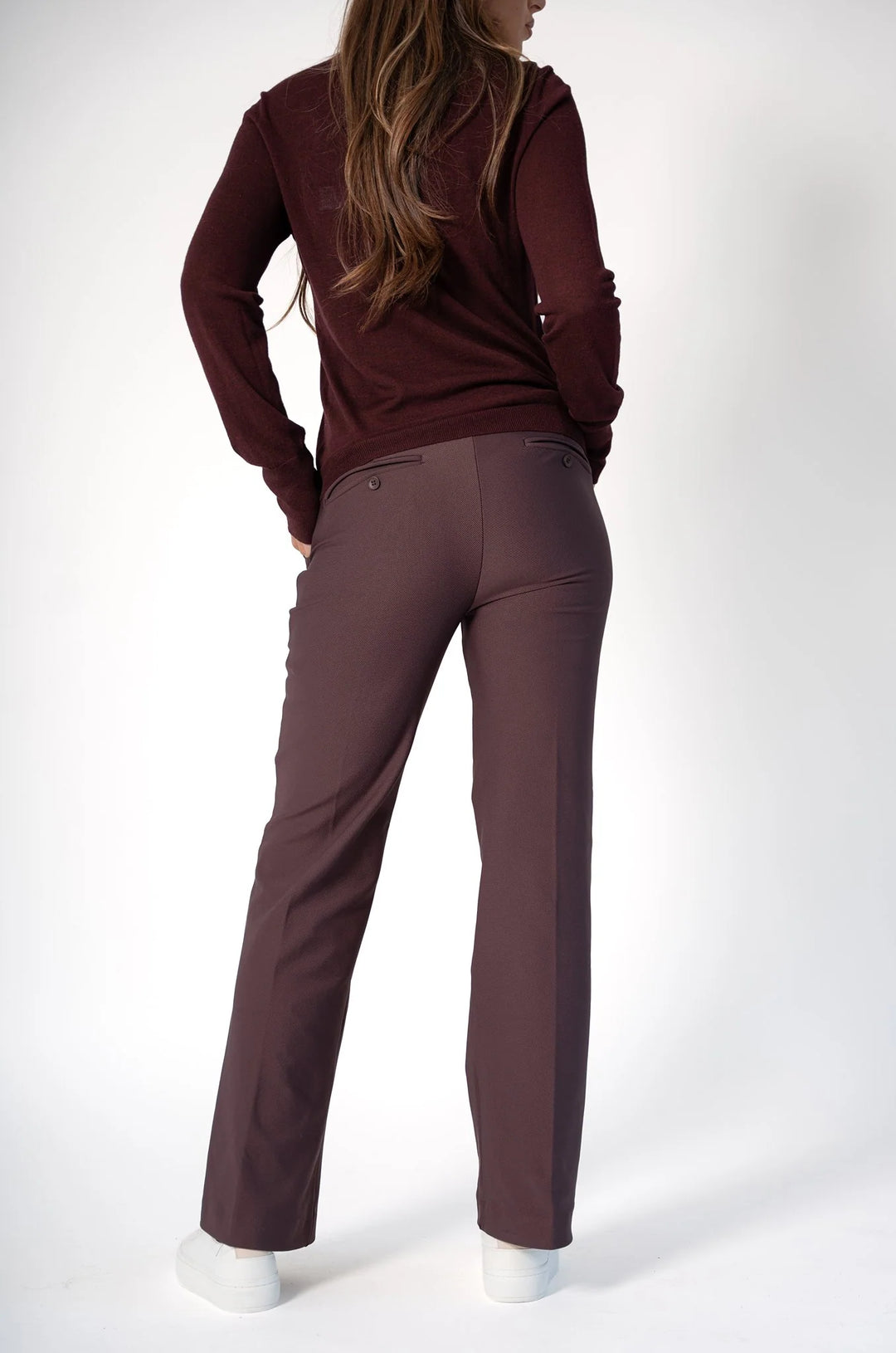 Corel Amsterdam - Lilly Wide Pants - Fudge 