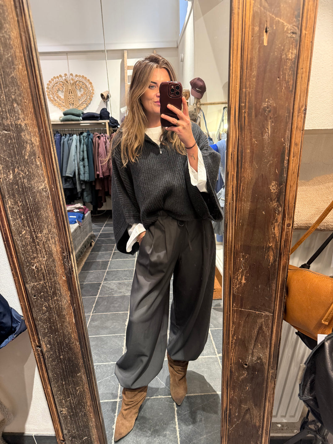 Club l'Avenir - Pants Koko'CL - Grey Melee