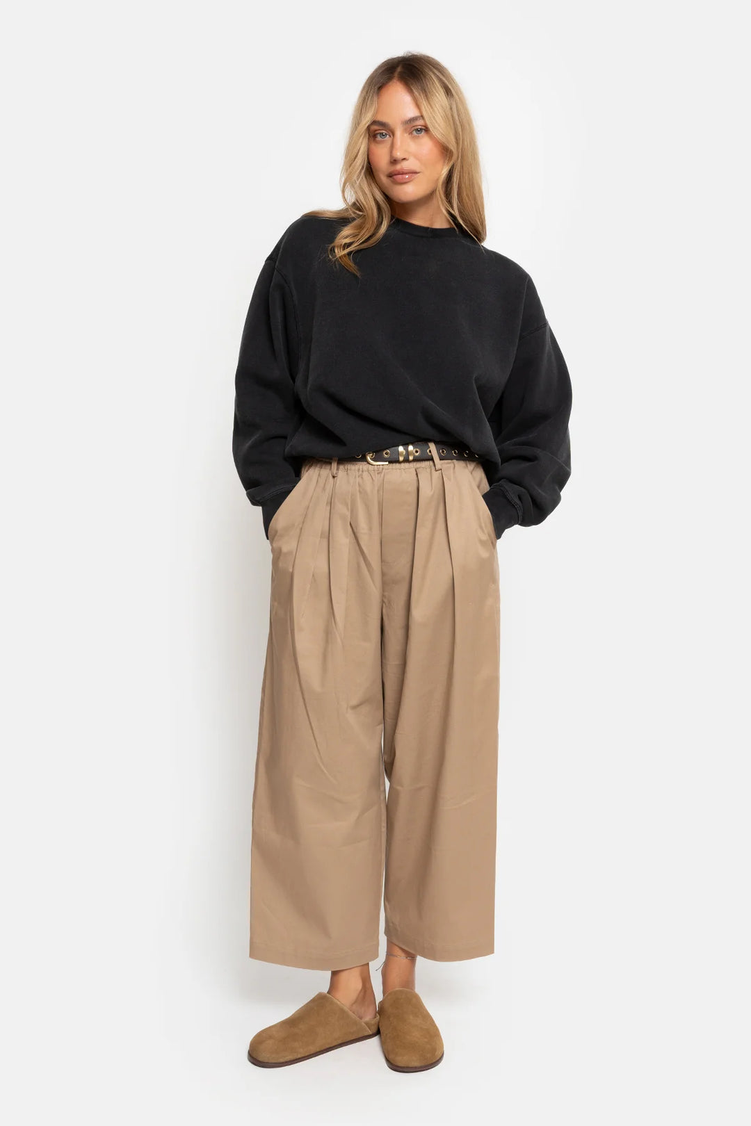 Âme Antwerp - Kick Pantalon - Beige