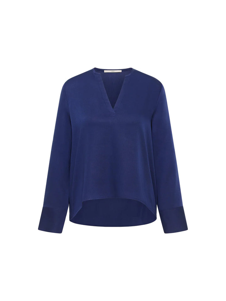 Lanius - Blouse van TENCEL - Purple Blue