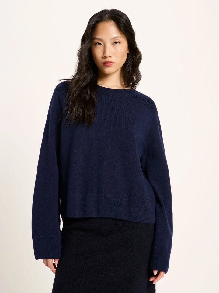Lanius - Cropped pullover - Midnight