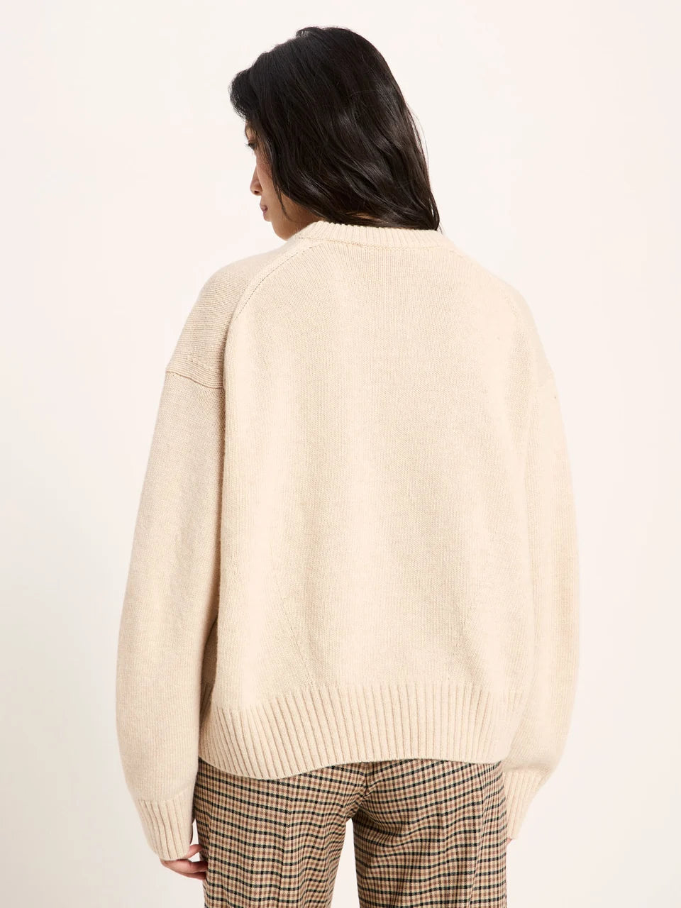 Lanius - Oversized Pullover - Sahara Melange