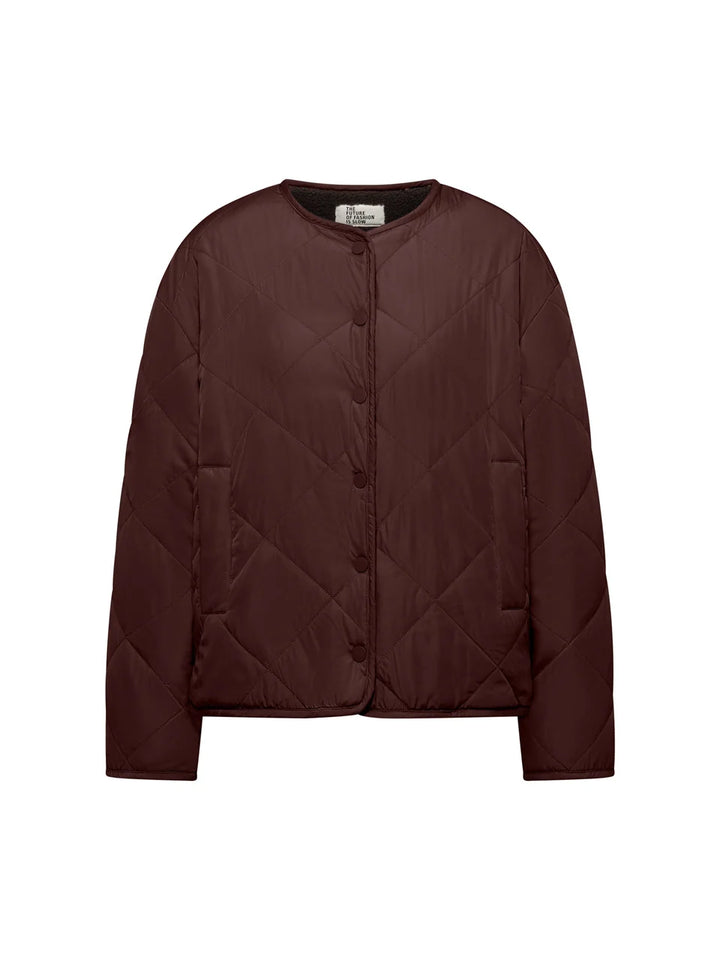 Lanius - Wende Jas Reversible - Bitter Chocolate