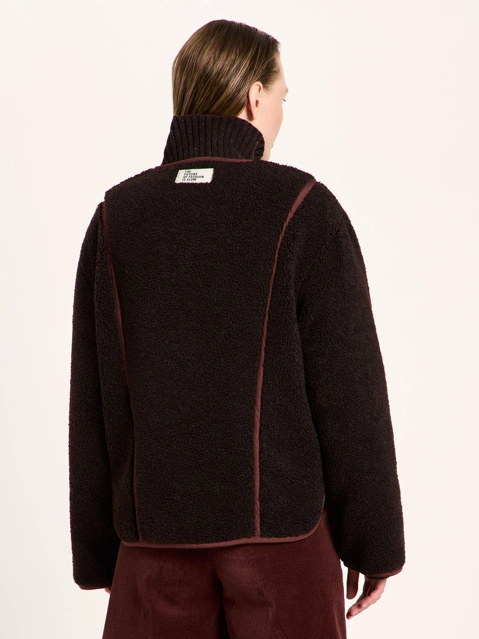 Lanius - Wende Jas Reversible - Bitter Chocolate